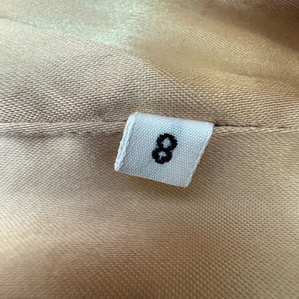 Vintage 70s Regency Cashmere Long Trench Coat 8 Camel Tan Tie Waist Old Money - Picture 6 of 12